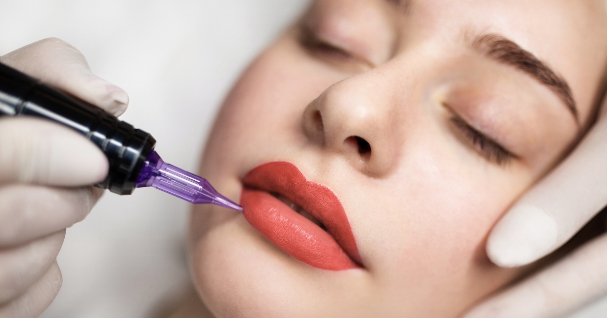 Lip Shading example 1
